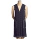 Diamond Tea Striped Nautical Robe - Zip Front, Sleeveless (For Women)