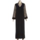 Diamond Tea Velvet Robe - Satin Trim (For Women)
