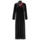 Diamond Tea Velvet Zip Robe - Guipure Lace (For Women)