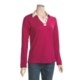 Dickies Johnny Collar Shirt - Long Sleeve (For Women)