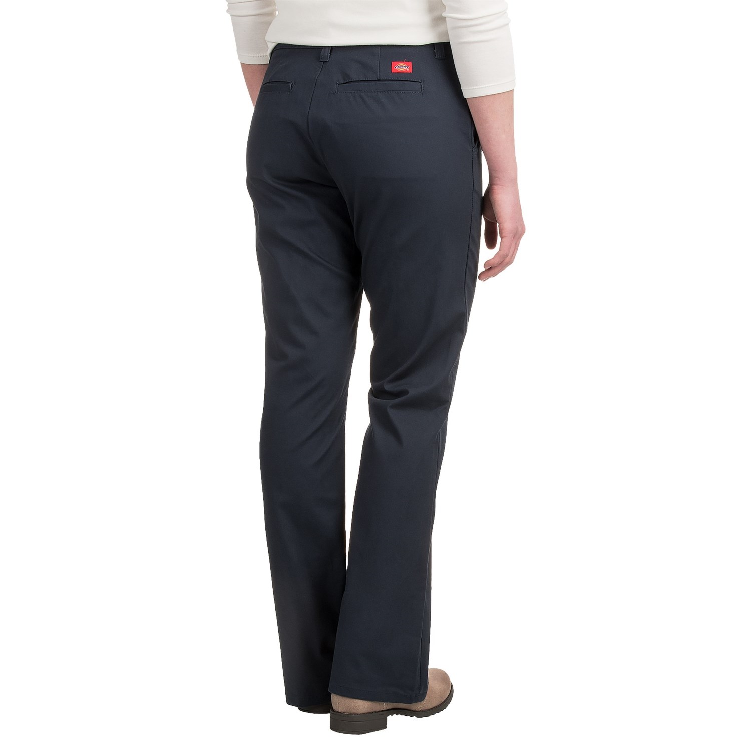 dickies slim fit work pants womens