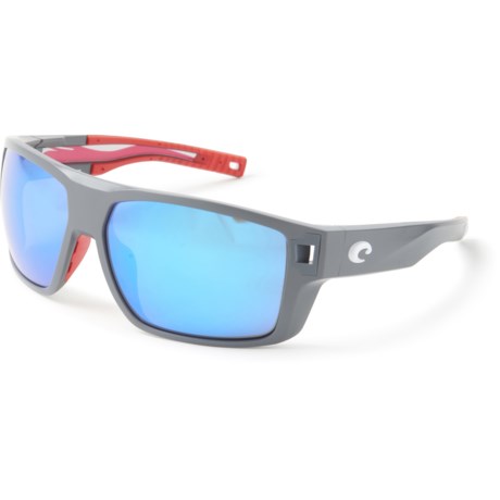 Costa Diego Sunglasses - Polarized 580G Mirror Lenses (For Men) - MATTE USA GRAY/BLUE ( )