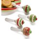 DII Holiday Ornament Ceramic Spreaders - Set of 4