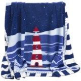 DII Printed Fleece Throw Blanket - 50x60"