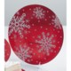 DII Sweet Snowflakes Serving Plate - 12", Glass