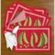 DII Vegetable Placemats - Set of 6, Reversible