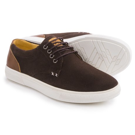 Dije California Lone Star Shoes Suede Lace Ups For Men