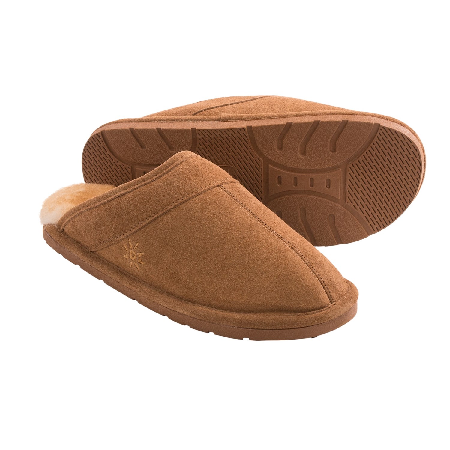 sheepskin scuff slippers