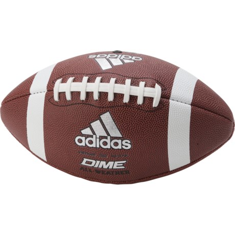 Adidas Dime Collegiate All-Weather Football - Handstitched - MAHOGANY ROSE (9 )
