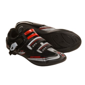 DMT Evolution Road Cycling Shoes - 3 Hole (For Men) in Black/Red