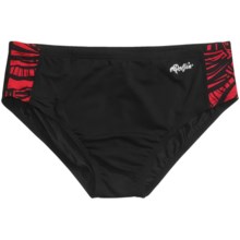 Dolfin Grafika Racer Brief Swimsuit - UPF 50+ (For Men) in Red - Closeouts