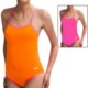 Dolfin Solid Competition Swimsuit - 1-Piece, Cross Back (For Women)