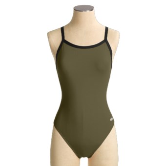Dolfin Tiki V-2 Swimsuit - 1-Piece (For Women) in Jungle