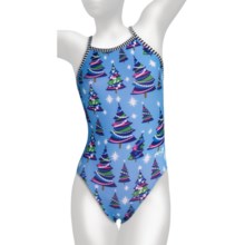 Dolfin Uglies Practice Swimsuit - 1-Piece (For Girls and Women) in Kringle - Closeouts