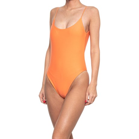 Amuse Society Domino One-Piece Swimsuit (For Women) - SUNRISE (S )