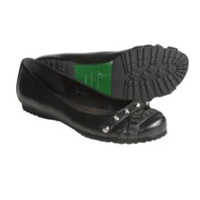 Donald J. Pliner Fara Flats - Studded Leather (For Women) in Black - Closeouts