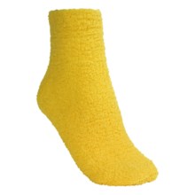 Donna Nicole Chenille Bed Socks - Ankle (For Women) in Yellow - Closeouts