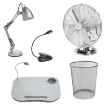Dorm in a Box Desk/Office Package - 24+ Pieces in See Photo - Closeouts