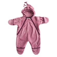 Double Diamond by Black Diamond Sportswear Little Bear Bunting Suit - Fleece (For Infants) in Rose - Closeouts