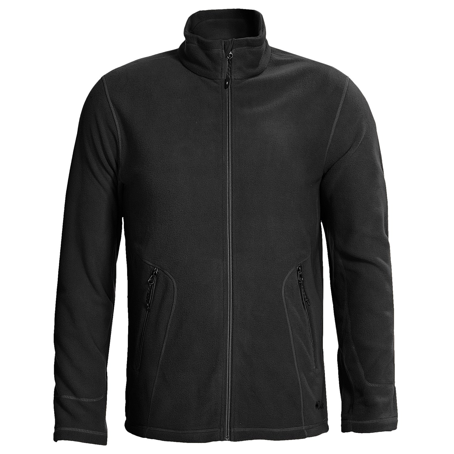 Double Diamond Sportswear Barton Fleece Jacket (For Men) in Black