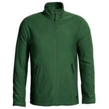Double Diamond Sportswear Barton Fleece Jacket (For Men) in Forest Green - Closeouts