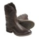 Double H Slouch Wellington Boots - Leather, Round Toe (For Men)