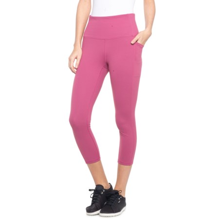 RBX Double-Peached Capris (For Women) - BERRY (S )