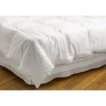 Downlite White Duck Down Comforter - King, 230 TC, 550+ Fill Power in White - Closeouts