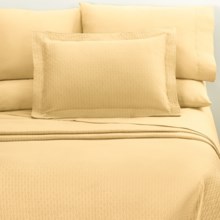DownTown Paula Pillowcase Set - King, 400 TC Egyptian Cotton in Butter - Closeouts