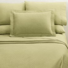 DownTown Paula Pillowcase Set - King, 400 TC Egyptian Cotton in Moss - Closeouts
