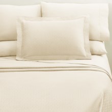 DownTown Paula Pillowcase Set - King, 400 TC Egyptian Cotton in Vanilla - Closeouts