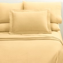 DownTown Paula Pillowcase Set - Standard, 400 TC Egyptian Cotton in Butter - Closeouts