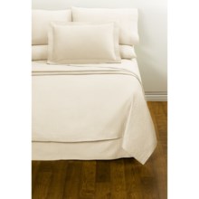 DownTown Paula Sheet Set - Full, 400 TC Egyptian Cotton in Vanilla - Closeouts