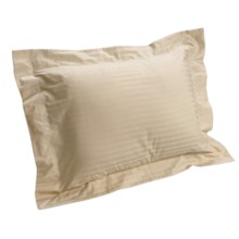 DownTown Regal Pillow Shams - King, Pair, 400TC Egyptian Cotton in Parchment - Closeouts