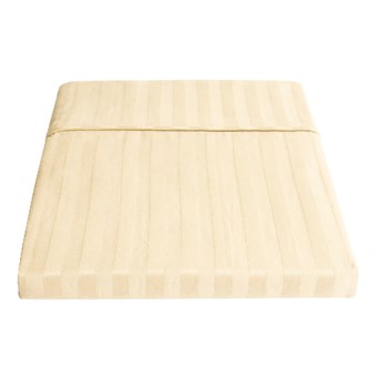 DownTown Regal Sheet Set - Twin, Egyptian Cotton, 400 TC in Parchment