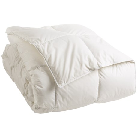 DownTown Summerfield Hungarian White Goose Down Comforter Twin