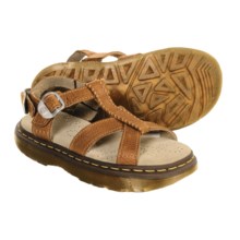 Dr. Martens Cherie Sandals - Leather (For Women) in Tan Grizzly - Closeouts