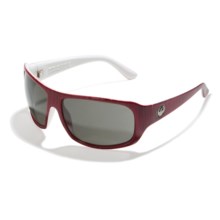 Dragon Alliance Brigade Sunglasses in Crimson Grain/Grey - Closeouts
