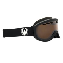 Dragon Alliance D1XT Snowsport Goggles - Ionized Lens in Coal/Ionized - Closeouts