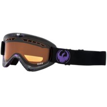 Dragon Alliance DX Snowsport Goggles - Ionized Lens in Icon Purple/Amber - Closeouts