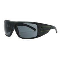 Dragon Alliance Shield Lime Stripe Sunglasses in Jet Lime/Grey - Closeouts