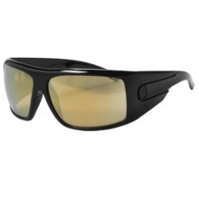 Dragon Alliance Shield Sunglasses - Gold Ion lenses in Black Gold/Gold Ion - Closeouts