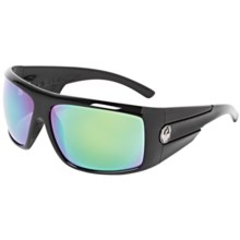 Dragon Alliance Shield Sunglasses in Jet/Green Ion - Closeouts