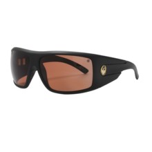 Dragon Alliance Shield Sunglasses - Polarized in Matte Stealth/Copper - Closeouts