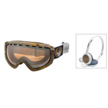 Dragon Alliancel Rogue Danny Davis Frends Snowsport Goggles - Headphones, Ionized Lens in Danny Davis Frends/Ionized - Closeouts