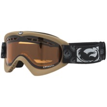 Dragon Optical DX Snowsport Goggles in Khaki/Amber - Closeouts