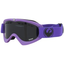 Dragon Optical DX Snowsport Goggles in Matte Purple/Eclipse - Closeouts