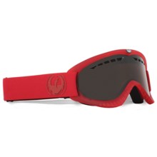 Dragon Optical DX Snowsport Goggles in Translucent Matte Red/Jet - Closeouts