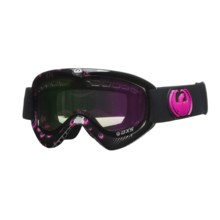 Dragon Optical DXS Goggles with Ionized Lens in Pink Icon Logo/Pink Ion/Amber - Closeouts