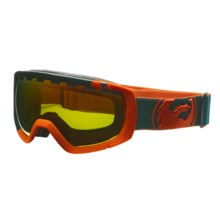 Dragon Optical Rogue Snowsport Goggles - Spherical Lens in Angle Melon Teal/Red Ionized - Closeouts